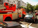 Feuerwehrmann verunglueckt Köln Kalk P27